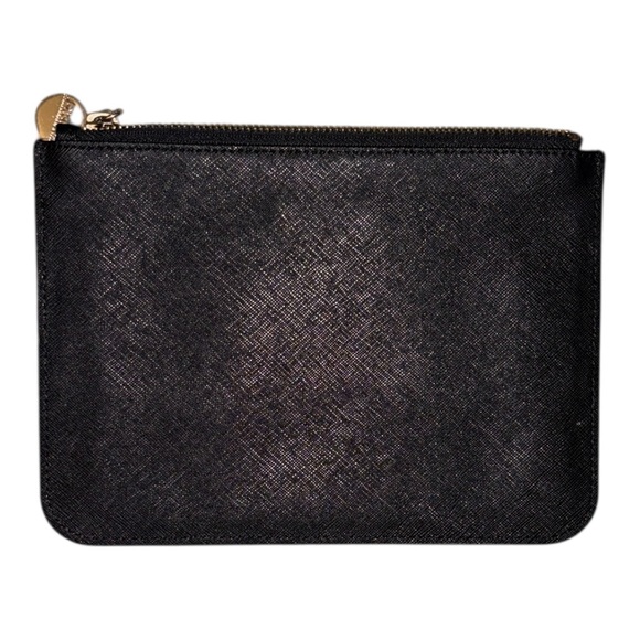 DKNY Black Textured Clutch, NWOT - Picture 4 of 9